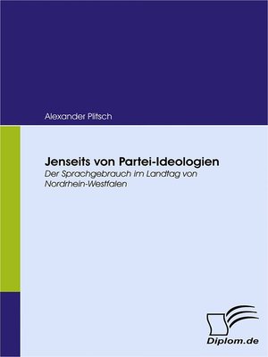 cover image of Jenseits von Partei-Ideologien